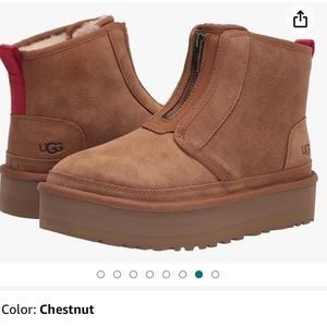 UGG Women's Neumel Platform Zip Fashion Boot